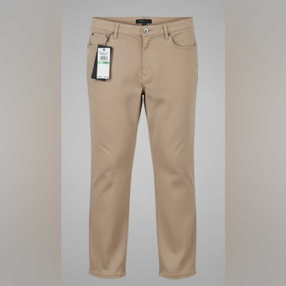 Perry Ellis Men's Khaki Chinos